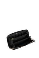 Geox Women's Black Leather Wallet | Derimod