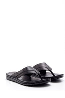 Men's Leather Slippers | Derimod
