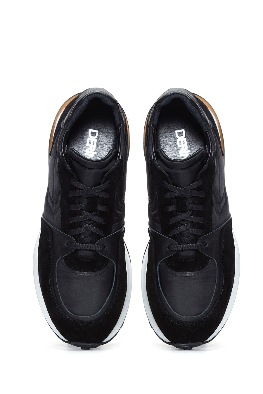 Erkek Deri Süet Detaylı Sneaker
