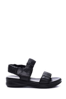 Women's Leather Drawstring Sandals | Derimod