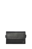 Men's Black Leather Handbag | Derimod