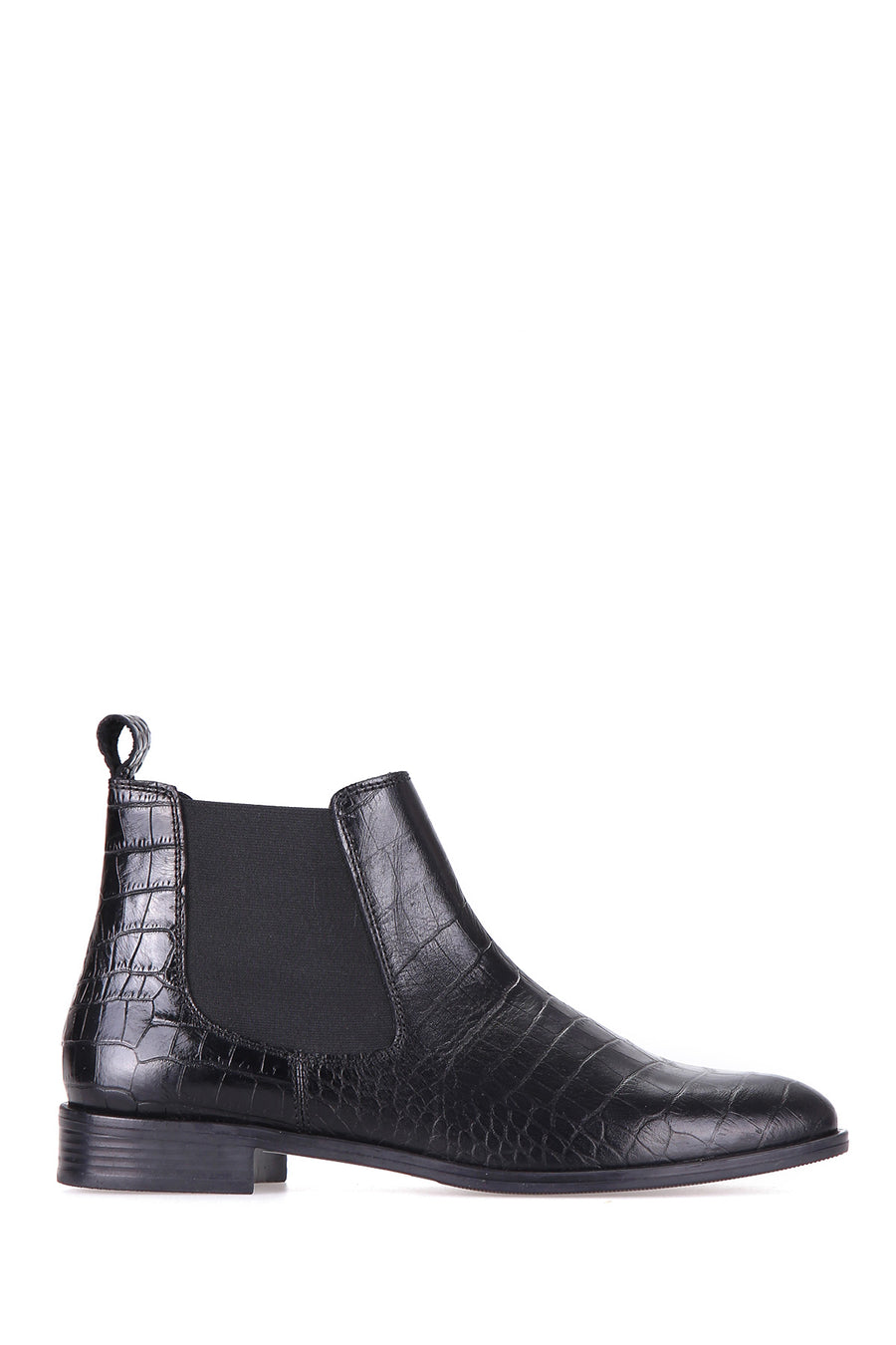 Crocodile Patterned Women's Boots 18WFD1382E3 | Derimod