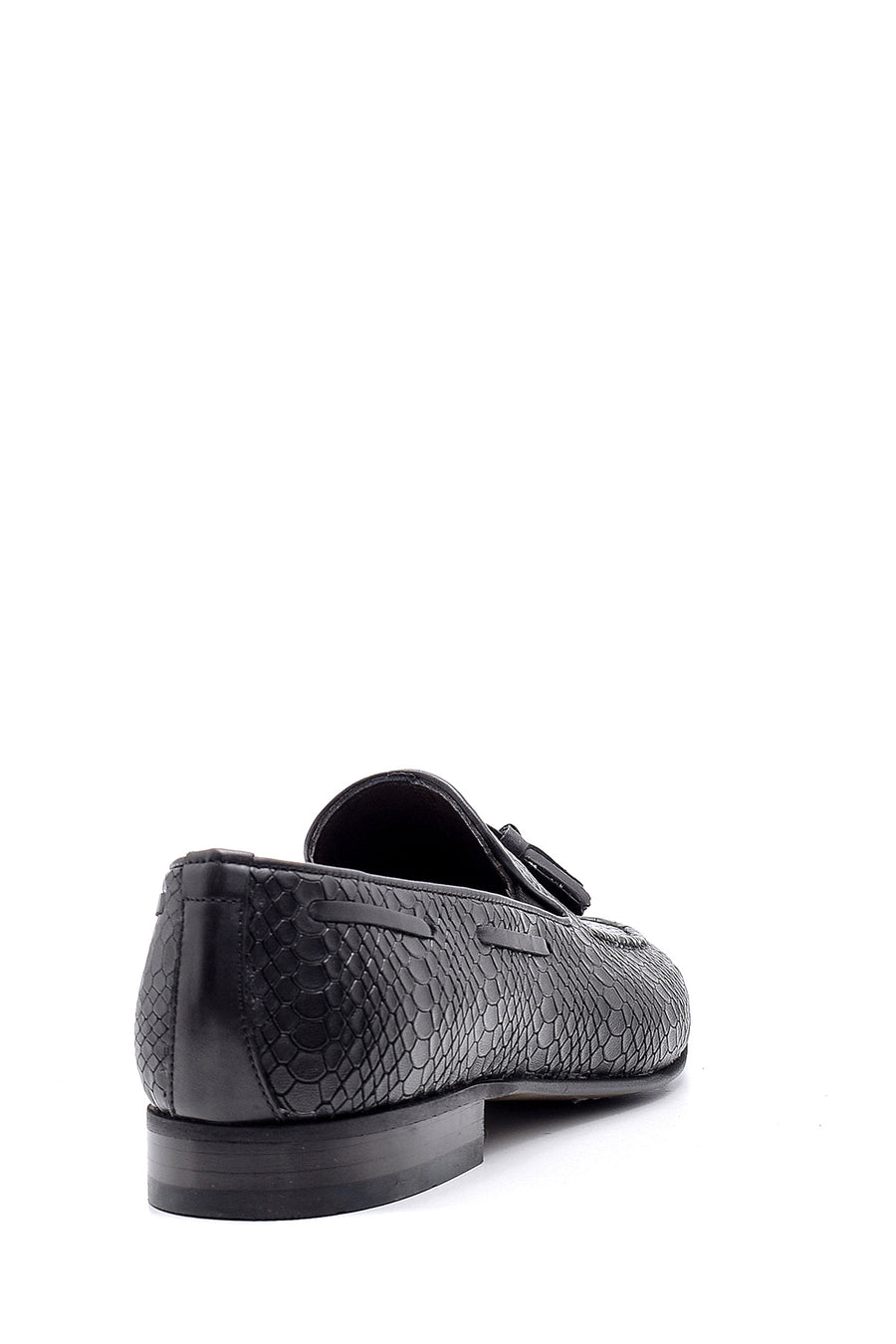 Men's Leather Tassel Detailed Loafer