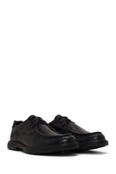 Male Black Lace-Up Leather Casual Shoes | Derimod