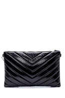 Women's Patent Leather Portfolio Bag | Derimod