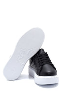 Kadın Siyah Kapitone Kalın Tabanlı Kapitone Sneaker | Derimod