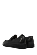 Men's Black Leather Classic Loafer | Derimod
