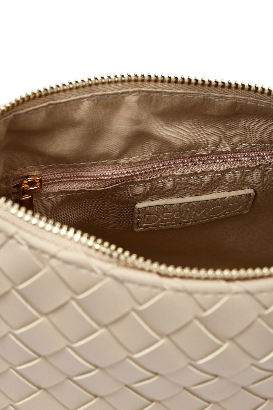 Women's Beige Accessory Knitted Mini Handbag