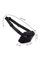 D-Pack Men's Black Waist Bag | Derimod