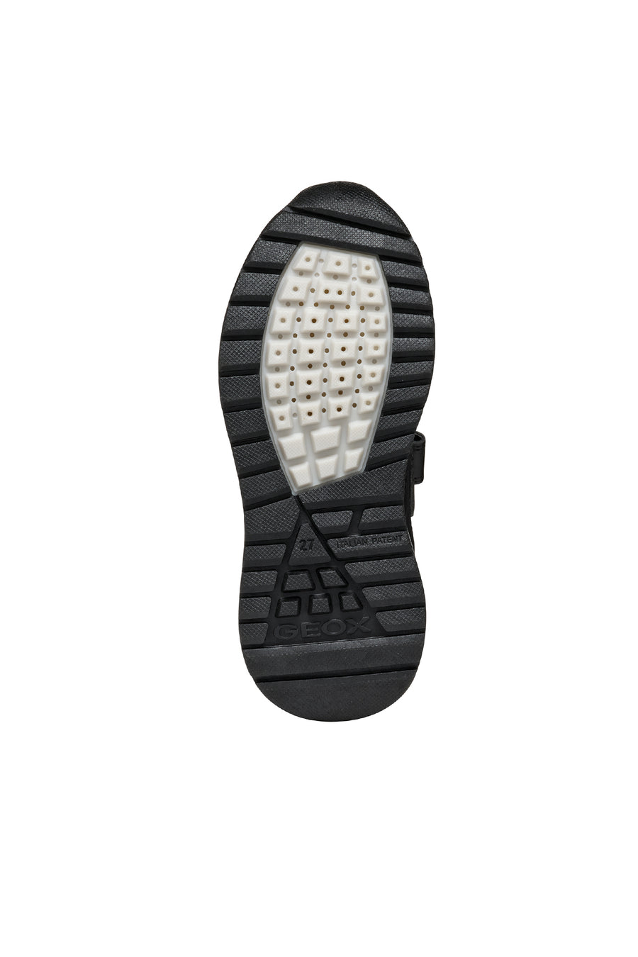 Geox Boy Black Spherica Lace-Up Sneaker