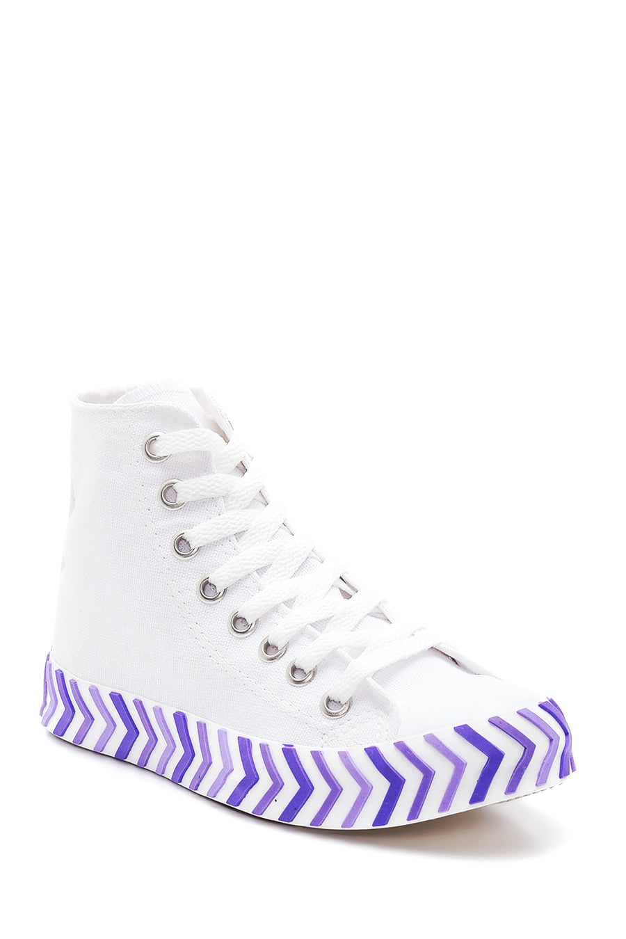 Kadın Beyaz Bilekli Sneaker
