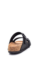 Women's Leather Slippers | Derimod