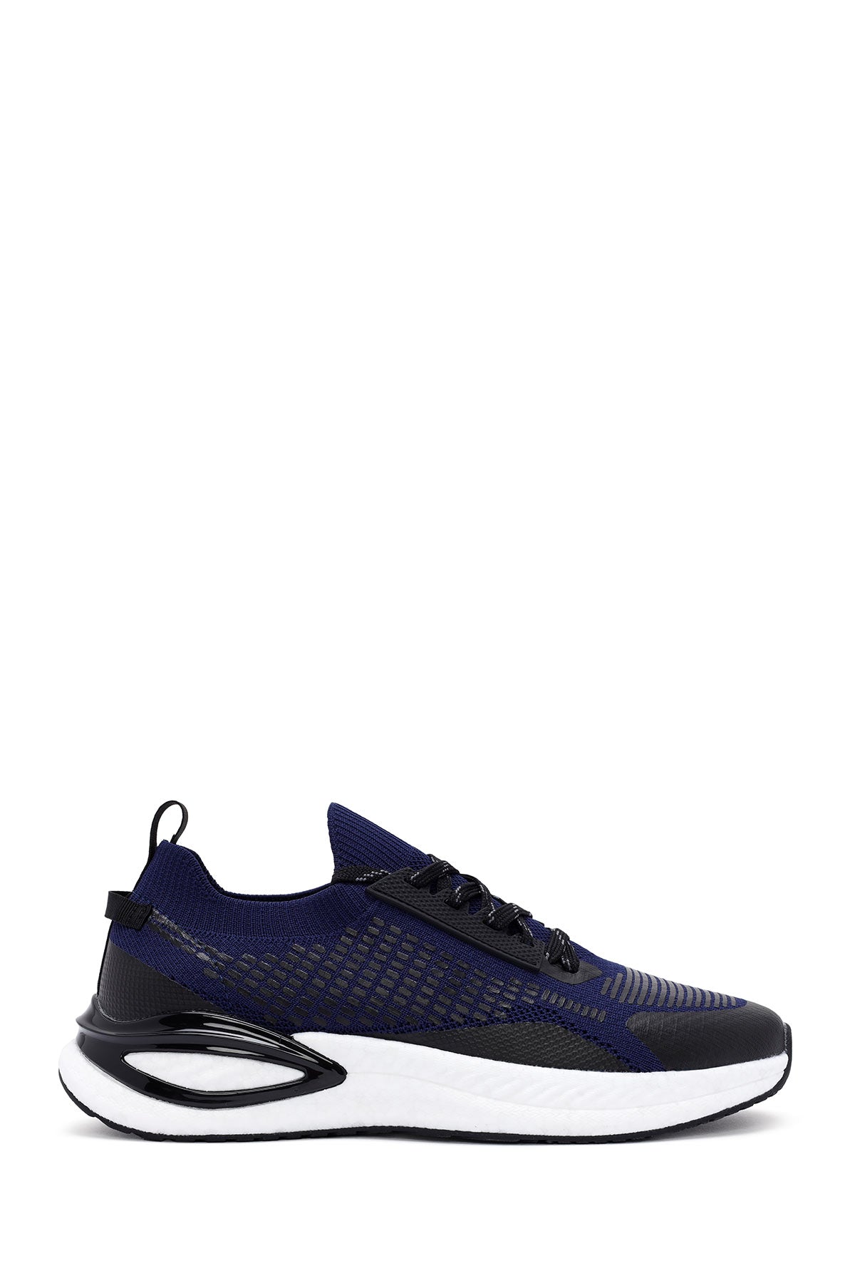 Derimod Zero Men's Blue Lace-Up Thick Sole Fabric Sneaker 24SFD69246F | Derimod