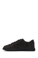 Male Anthracite Lace-up Suede Leather Sneaker | Derimod