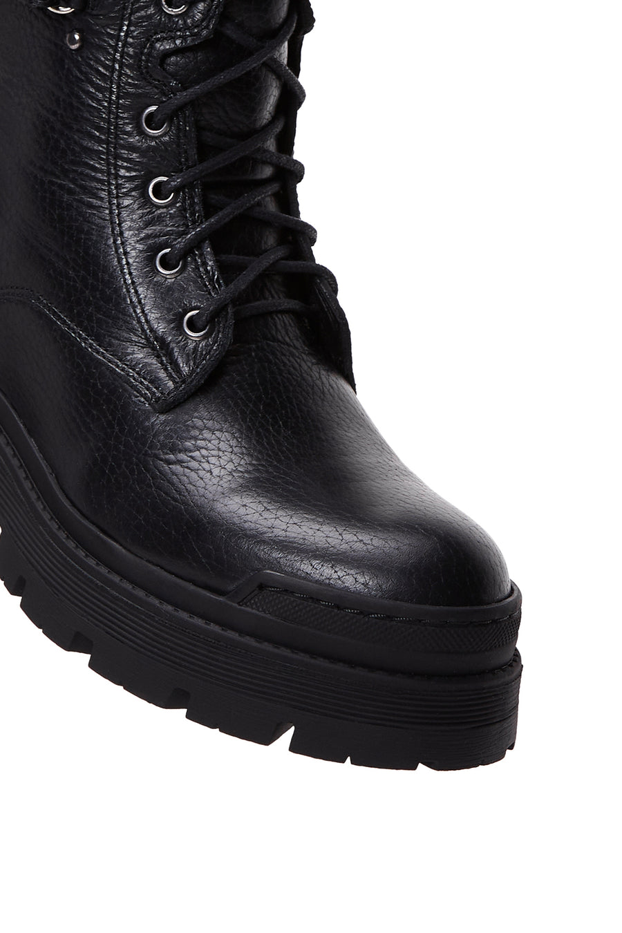 Women's Black Leather Boots