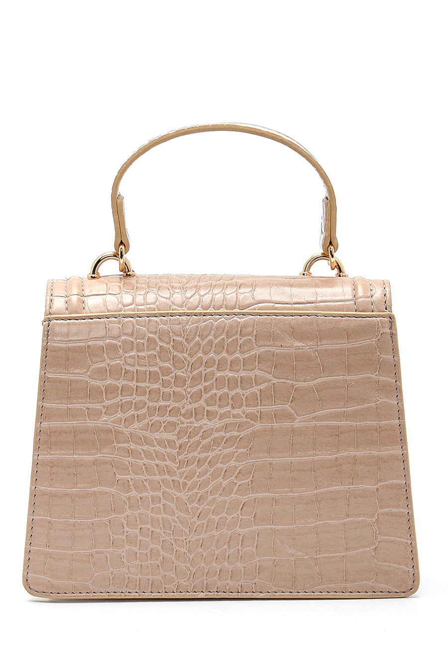 Women's Crocodile Detailed Handbag