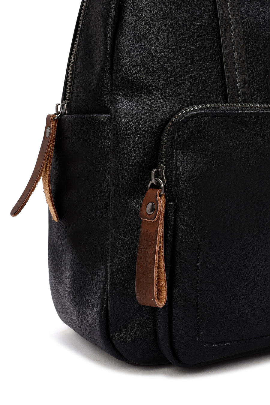 Women's Black Casual Backpack