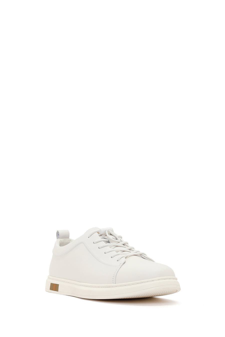 Men's White Leather Sneaker