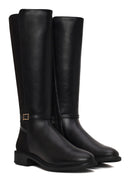 Woman Black Zip Closure Buckle Detailed Boots | Derimod