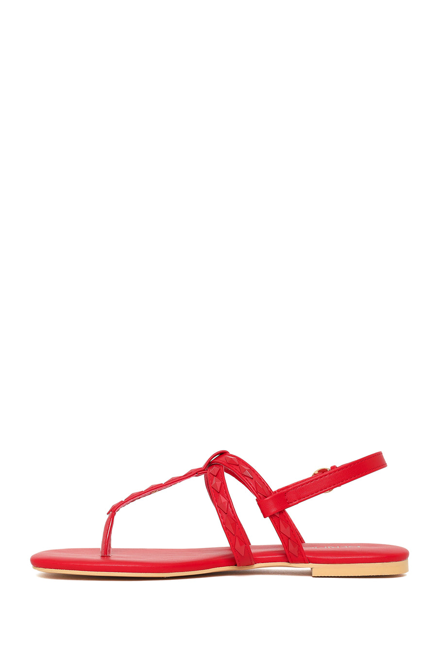 Woman Red Flip-Flop Sandals