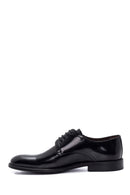 Men's Leather Patent Leather Classic Shoes | Derimod