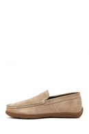 Erkek Vizon Süet Deri Casual Loafer | Derimod