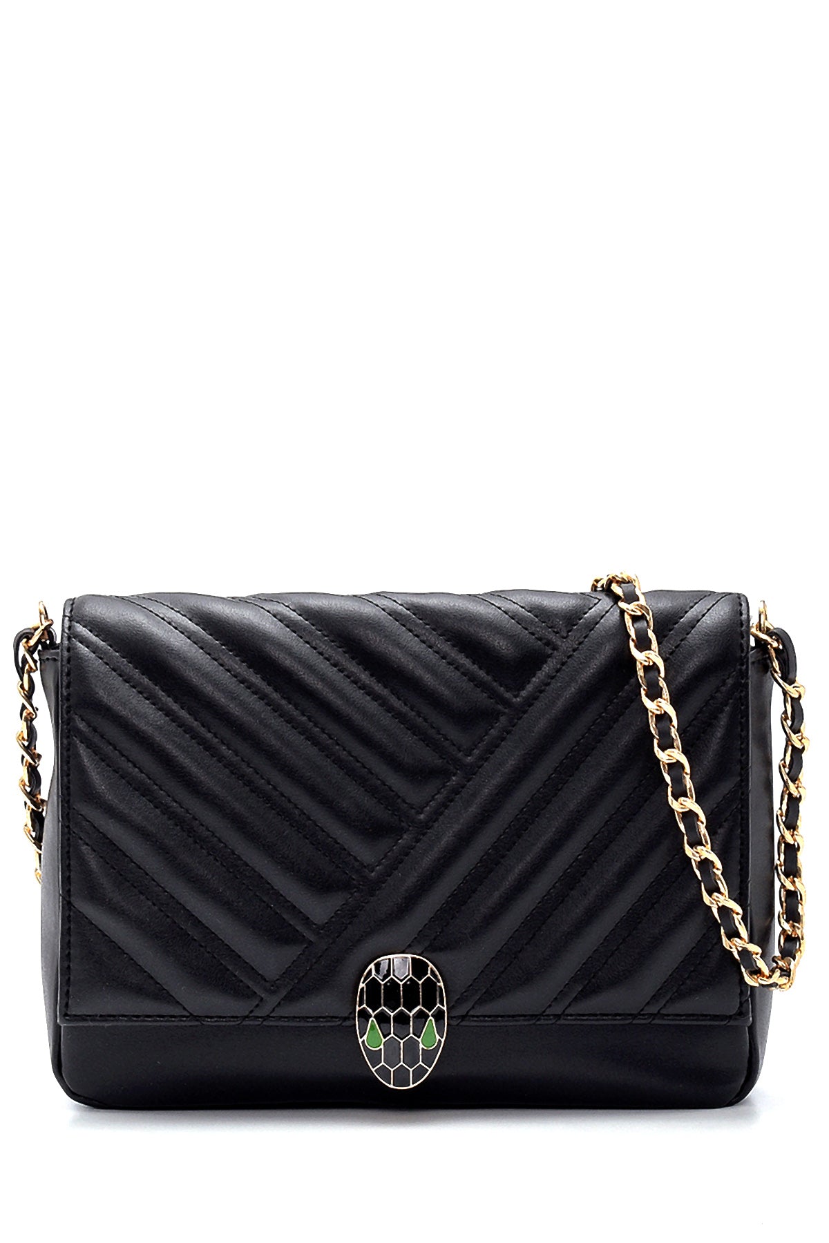 Women's Chain Detailed Shoulder Bag 21SBD213618 | Derimod