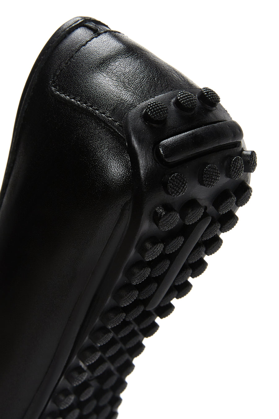 Women's Black Leather Loafer