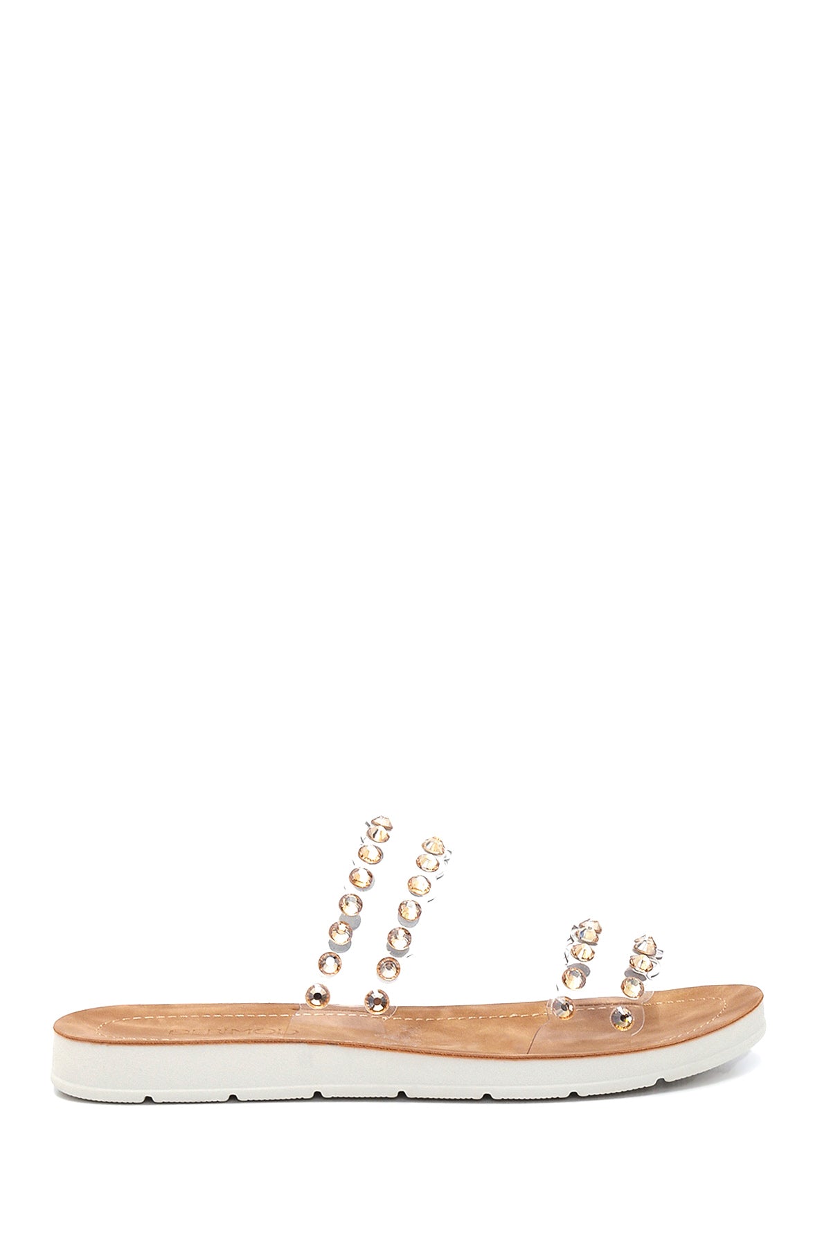 Women's Stone Slippers 22SFE4607PV | Derimod