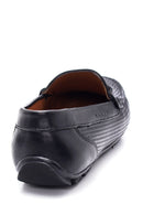 Men's Leather Printed Loafer | Derimod