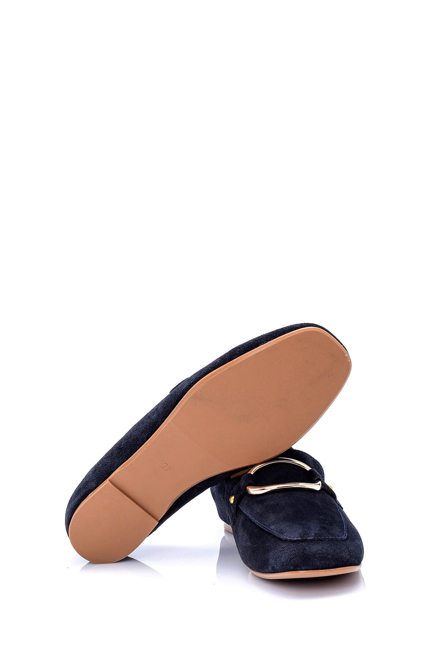 Women's Suede Buckle Loafer
