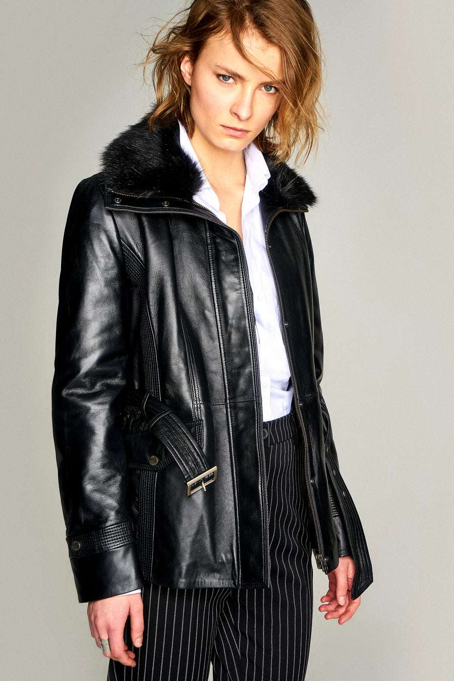 Suzy Women's Leather Jacket