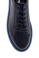 Erkek Deri Delikli Sneaker | Derimod