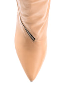 Women's Leather Heeled Boots | Derimod