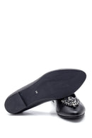Women's Stone Detailed Ballerinas | Derimod