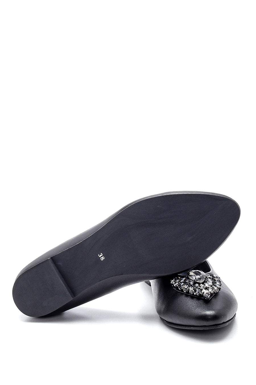 Women's Stone Detailed Ballerinas