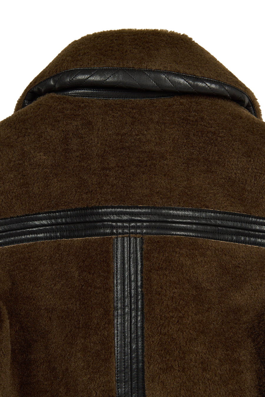 Levi Woman Brown Short Teddy Jacket