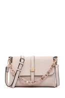 Women's Beige Long Strap Crossbody Bag | Derimod