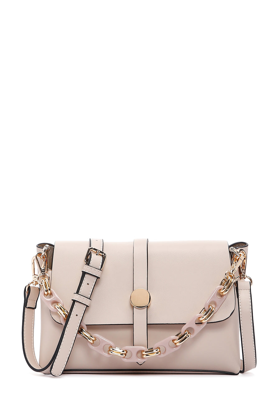 Women's Beige Long Strap Crossbody Bag 24SBD280418 | Derimod