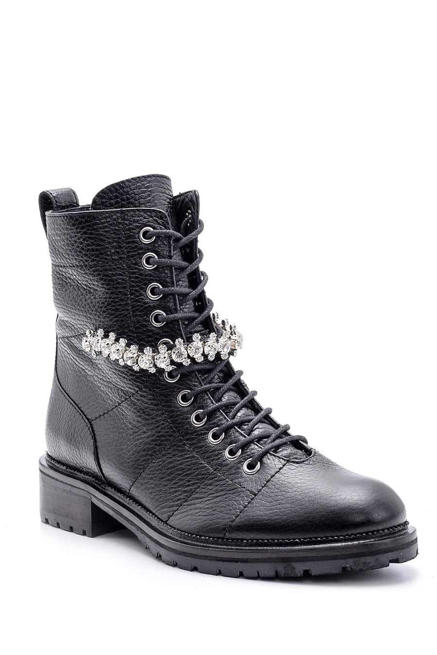 Women's Stone Leather Boots