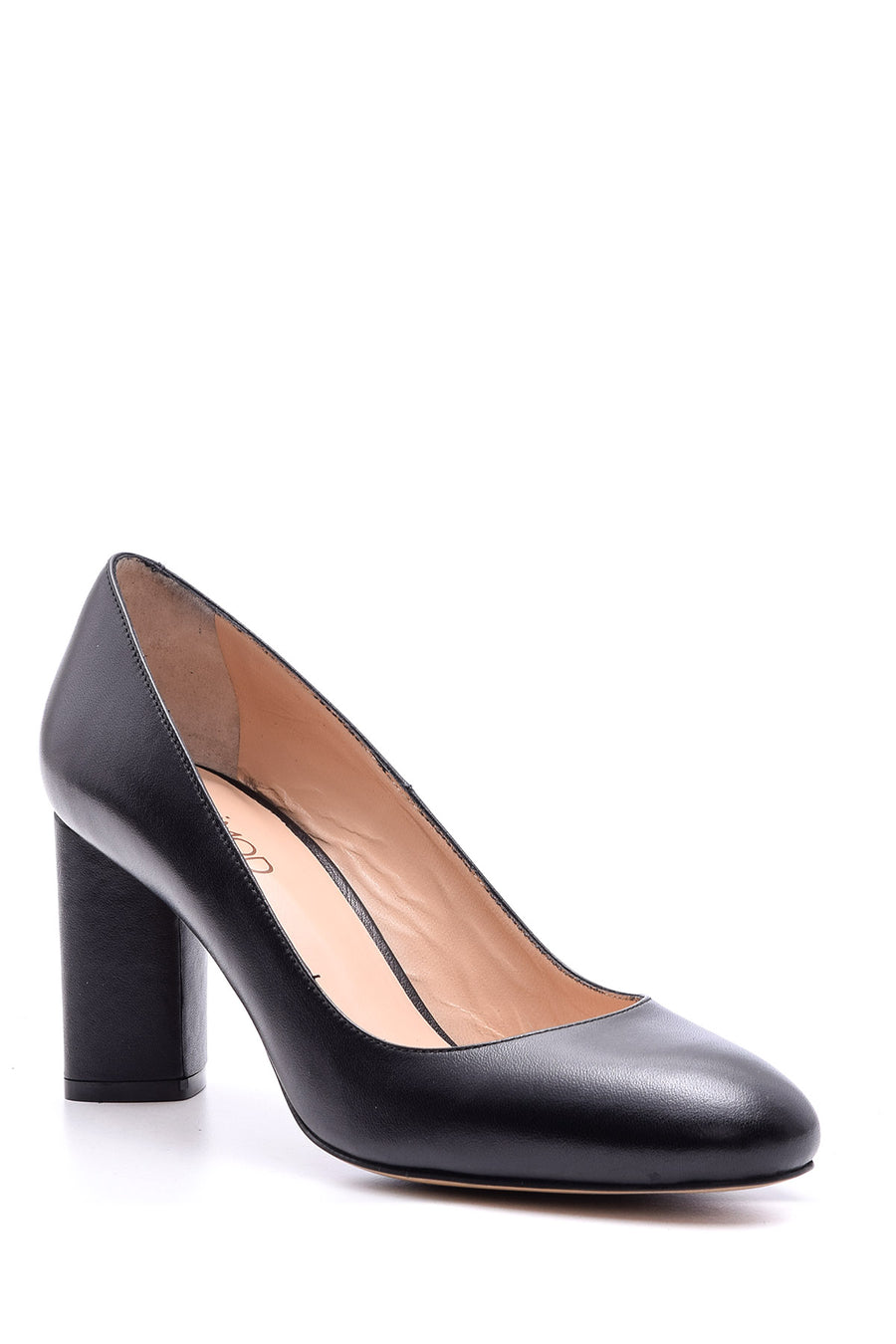 Women's Heeled Leather Shoes