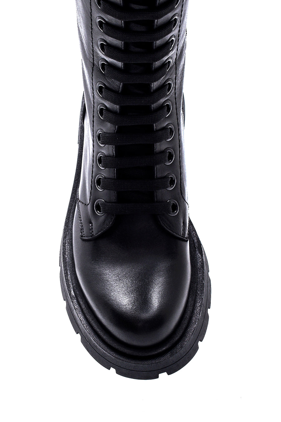 Women's Leather Lace Up Boots