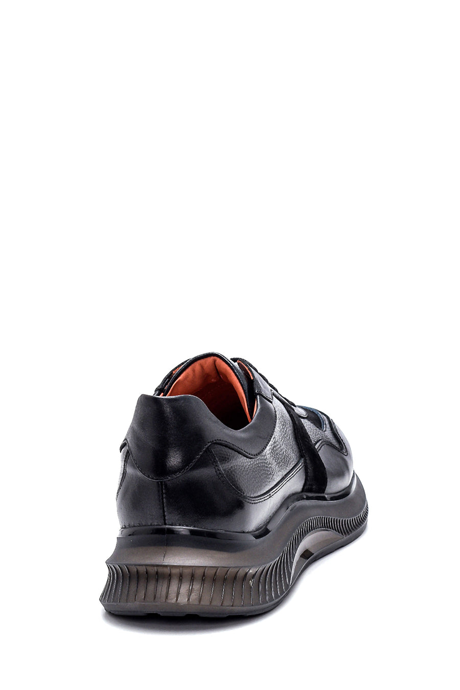 Erkek Deri Süet Detaylı Sneaker