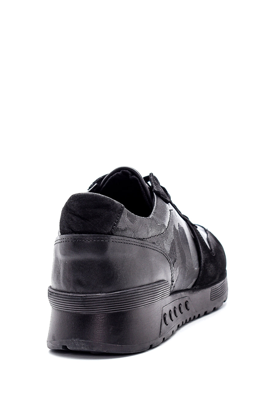 Erkek Deri Süet Detaylı Sneaker