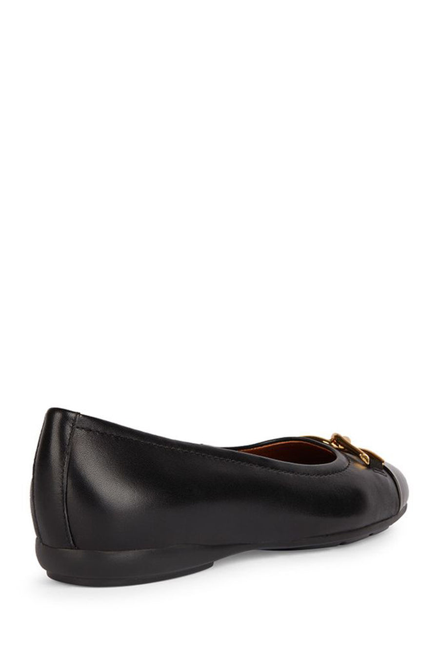 Geox Women's Black Annytah Leather Ballerinas