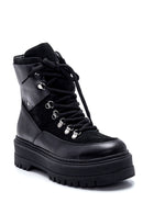 Women's Leather High Sole Boots | Derimod