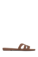 Woman Brown Jelly Slipper | Derimod