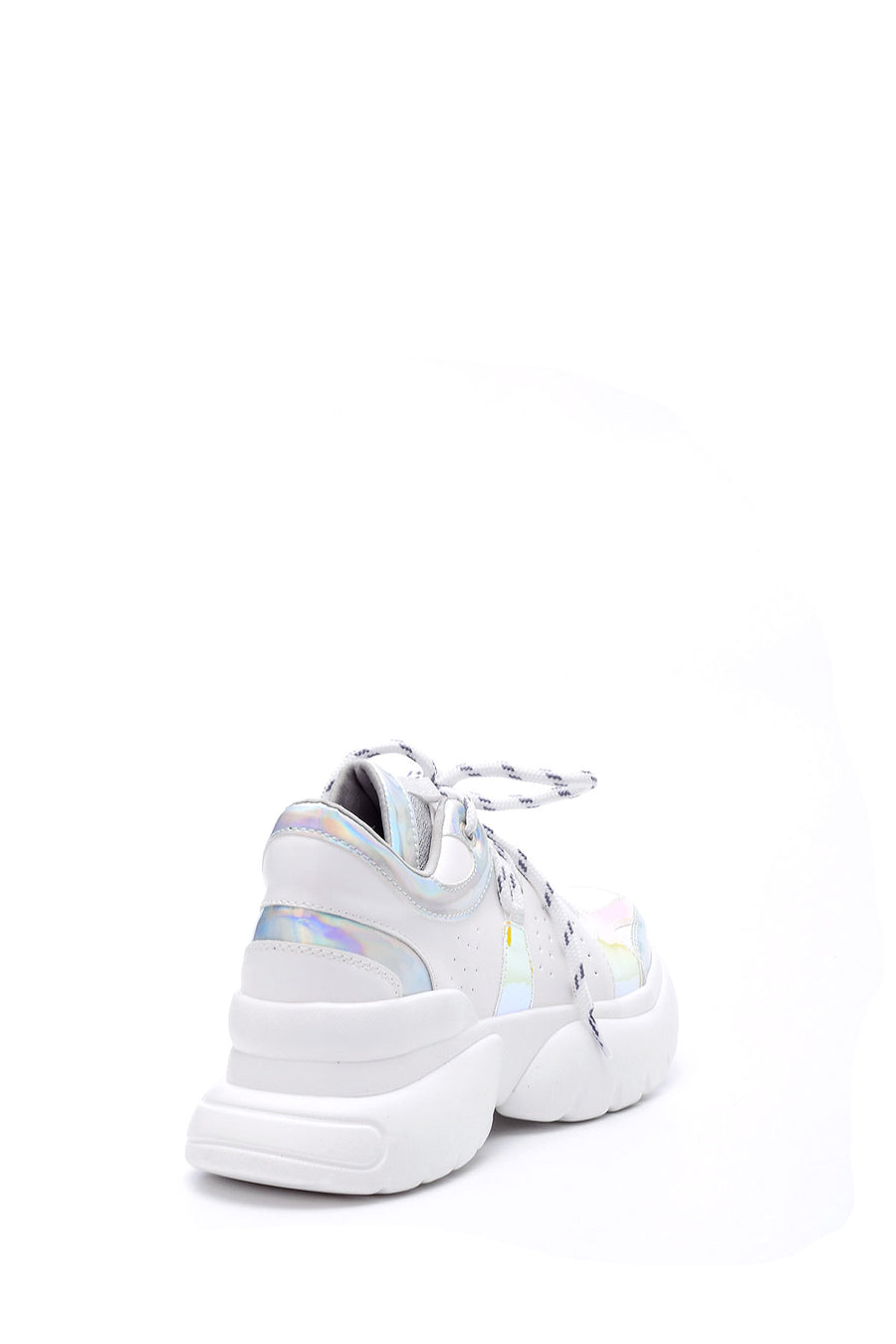 Women's Silver Detailed Sneaker