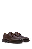 Men's Brown Lace Up Leather Casual Shoes | Derimod