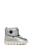 Geox Girls Gray J Willaboom Glitter Waterproof Snow Boots | Derimod